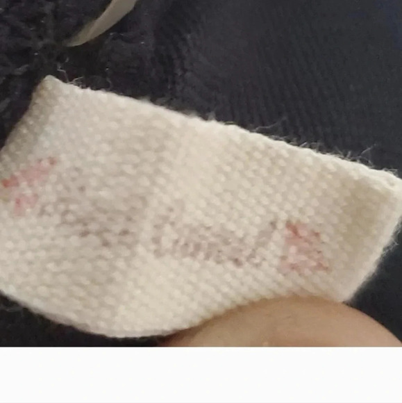 Red Camel Fringed Black Bikini Top - Medium - Picture 6 of 6